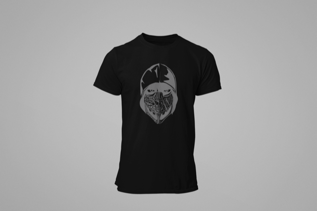 EC Silver Skull Image T-shirt